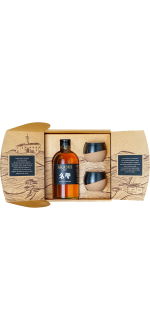 Whisky Akashi Meisei, coffret 2 verres en porcelaine